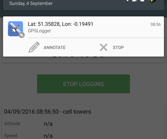 GPS Logger APK para Android - Download