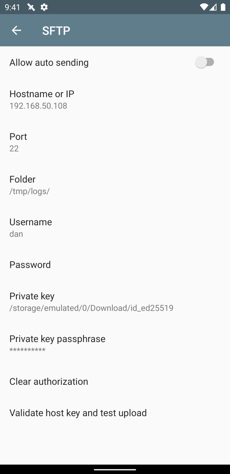 GPSLogger for Android